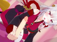 【ホロライブ 百鬼あやめ】百鬼あやめがイチャイチャセックスするだけ2 - Screenshot 1 of 16 - Mmd