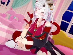 【ホロライブ 百鬼あやめ】百鬼あやめがイチャイチャセックスするだけ2 - Screenshot 6 of 16 - Mmd