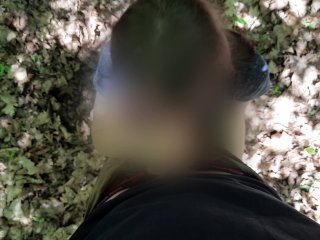 Our Hike in the Forest Ended with a Great Blowjob. Step Sister PersuadedMe to Have Sex in_Nature.