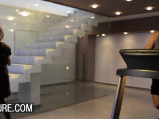 Two Busty MAID and one lucky guy