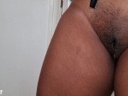 Preview 1 of SHAVING My HAIRY PUSSY and ASSHOLE With Some Help From My Stepbrother