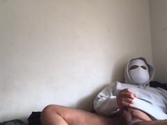 Depressed Stoner breaks into ex's apartment to cum