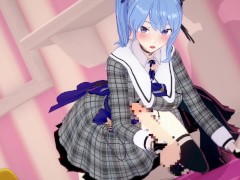 【ホロライブ 星街すいせい】星街すいせいがイチャイチャセックスするだけ2 - Screenshot 1 of 16 - Vtuber
