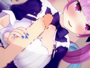 Preview 1 of Minato Aqua just has flirting sex