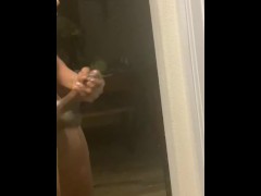 Accidentally cumshot.. Juicy bbc bussin everywhere 😈💦🤤(unedited) *lemon peppa steppa edition*