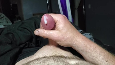 Throbbing and leaking cum, edging till explosion 