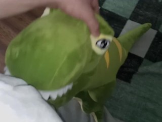 Зеленый динозавр тираннозавр Fun#3