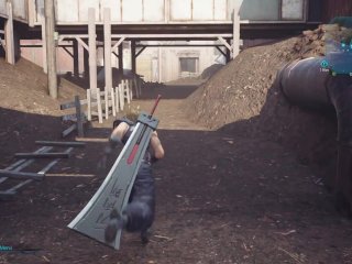 Tifa, Fully Naked, Walking Around - Nude Walkthrough FF7 RMK Part 4