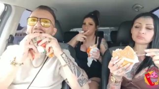Ladymuffin Tommy A Canaglia And Lily Veroni interview in the car