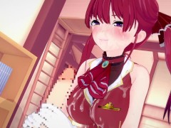 【Vtuber 宝鐘マリン】宝鐘マリンがイチャイチャセックスするだけ2 - Screenshot 6 of 16 - ホロライブ