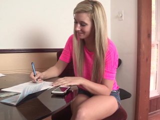 Two Fresh Faces Fuck For The Camera