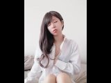 I got in an erotic mood and masturbated a little before work [Masturbation, Japanese, Amateur].