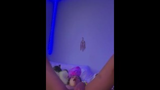 Using A Vibrator Cumming And Queefing