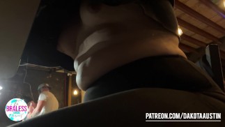 Bar Flashing - Mini-Crop-Sweatshirt in der PUBLIC Bar