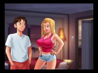 Summertime Saga Part86: Getting a Boobjob from Odette AND_Roxxy!