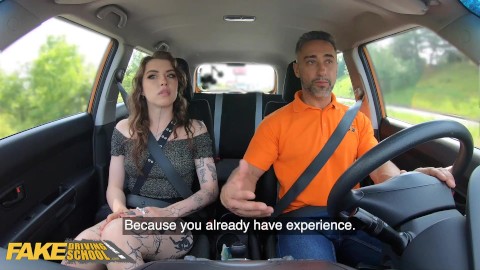 FakeDrivingSchool Teen Eden Ivy Fucks for a Discount