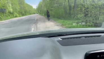 Я арендовал красивую проститутку на дороге. Трахнул ее в машине и кончи в нее.DanaKiss