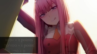 Wrokout with Zero Two Hentai JOI (Femdom/Humiliation, Feet, Workout)