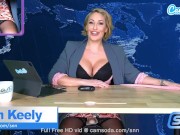 Preview 1 of Camsoda - Big Boobs MILF Ryan Keely Has Majestic Orgasm Live On Air