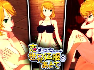 blowjob, desumi hentai, 禍原 デス美, 恋は世界征服のあとで