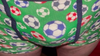 Pissing in my tight boxers
