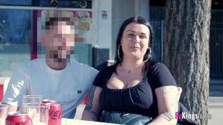 SUPER BUSTY SUPER BROAD is back years after to get a very hardcore fuck