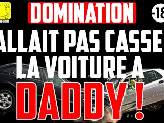 Het is Voorbij, Je Zult PAPA's Lul Niet Meer Hebben! [ Franse Gay Porno Audio ] [ Gay Papa ]