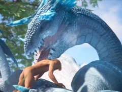 Guy dicked down a Huge Dragon - Screenshot 14 of 16 - Furry