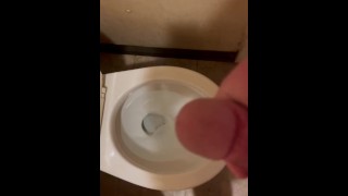 Big Cock Jerked In Bathroom
