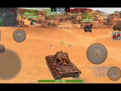 Horny немец и британец сметают всё на своём пути  играю в WoT blitz с другом. Видео Алексея Смутног