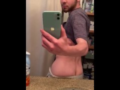 Skinny college guy shows everything in 6 and a half minute shower video!