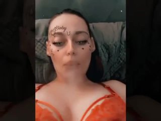 brunette, orgasm, tattooed women, butt plug