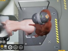 Fallen Doll: Operation Lovecraft Ass training progressed to hot pussy creampie