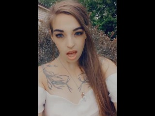 Bossy Slut Demands you Lick up her Piss