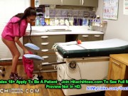 Preview 4 of Don't Tell Doc I Cum On The Clock! Latina Nurse Angel Santana Sneaks Into Exam Room To Masturbate!