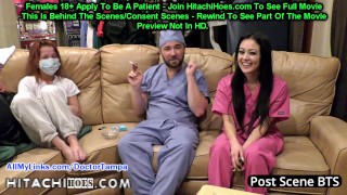 Don't Tell Doc I Cum On The Clock! Nurse Blaire Celeste Sneaks Into Exam Room Masturbates W/ Hitachi