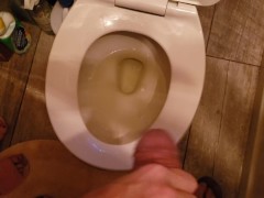 Never held a pissing cock before 