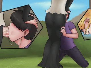 2d cartoon porn, sissy trainer, point of view, futabu