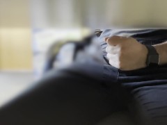 Almost caught jerking off in work, then finishing in the car