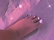 Preview 1 of Squishy Sand Between My Toes🦶🏽