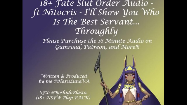 НАЙДЕНО НА GUMROAD - Fate Slut Order ft Nitocris - Я покажу вам, кто лучший слуга... Тщательно