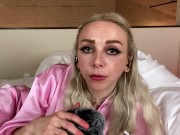 Preview 1 of ASMR I Give Your Morning Wood A Handjob - Whispering Personal Attention For Day Time - Remi Reagan