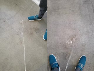 Peeing All Over Parking Lot Staircase Teaser