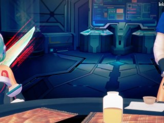iCO Tiene que Beber El Semen Del Jugador (Megaman X DiVE 3D Hentai)