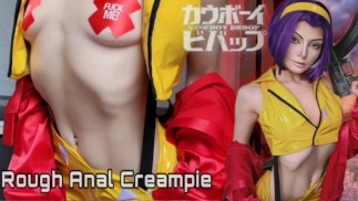 Faye (cowboy bebop) rough anal creampie  💦