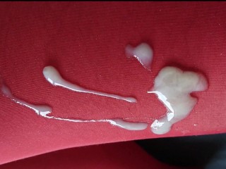 Nylonjunge Liebt Die Rote Feinstrumpfhose 2 ** Wichsen **