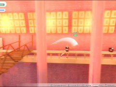 HotGlue [PornPlay Hentai Game] Ep.2 futanari candy people took her in the ass