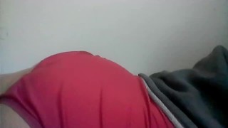 Chica Booty controlar twerking rápido Red ropa interior