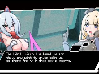 Buzama [Hentai sex fight game] Ep.4 transformed into a giant cockand then sucked between_giant tits