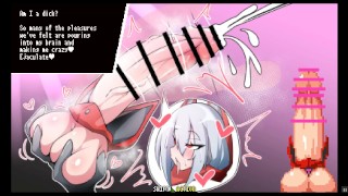 Buzama Hentai Sex Fight Game Ep 4 Transformed Into A Massive Cock And Sucked Between Massive Tits